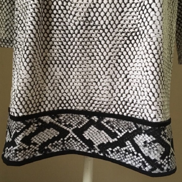 MK snake print boatneck shift dress - Picture 3 of 4